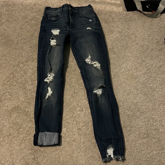 Express dark denim 00 jeans - Picture 1 of 4
